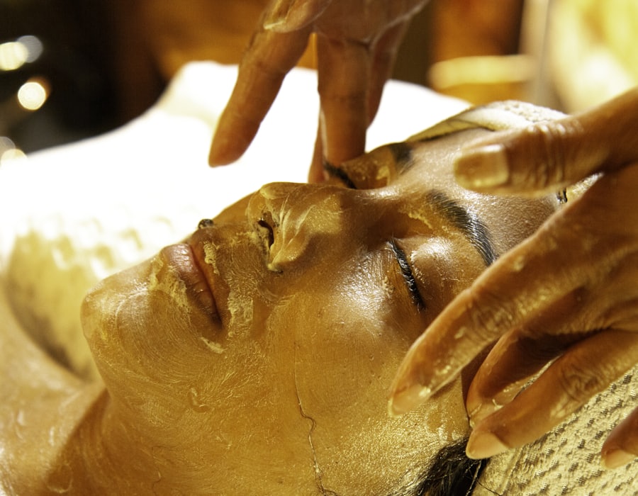 Skin after a HydraGlow facial series, illustrative