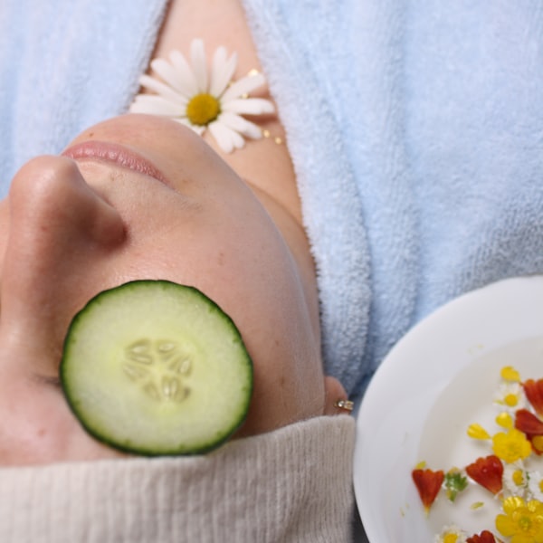 A spa skin treatment