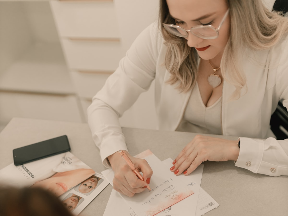 A calm, unhurried consultation mapping your goals